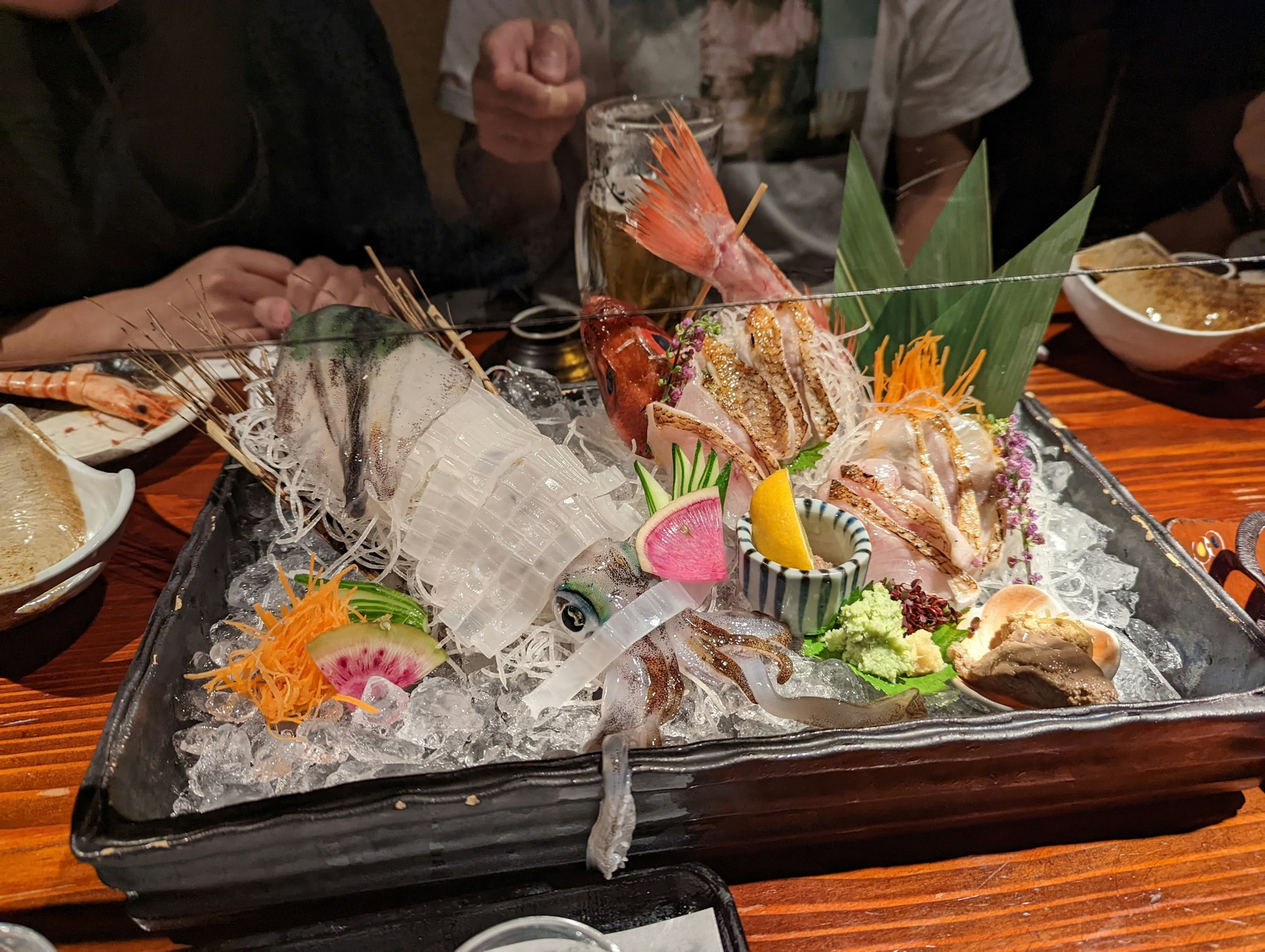 フラー様にアテンドして頂いたお店で食べた新鮮な海の幸