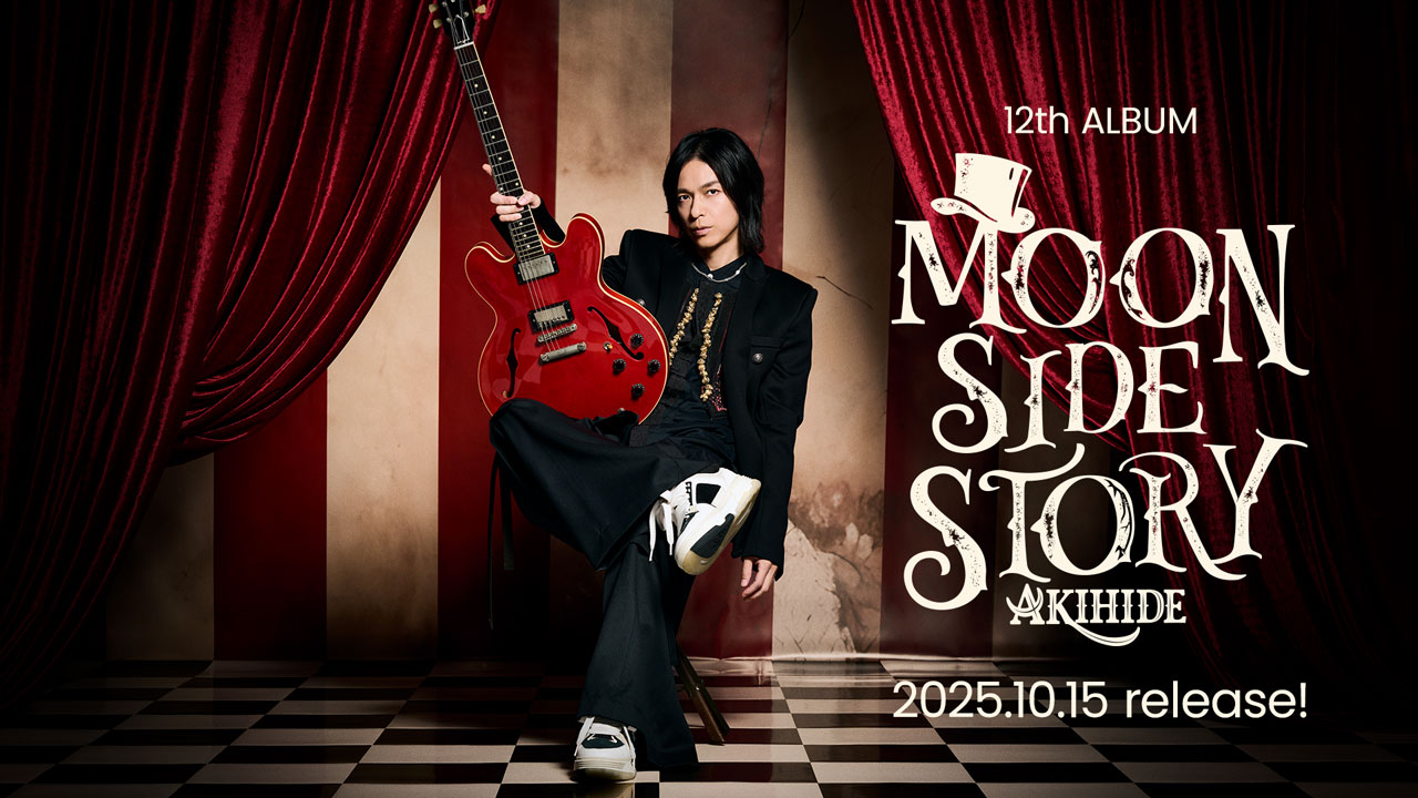 AKIHIDE 12th ALBUM MOON SIDE STORY