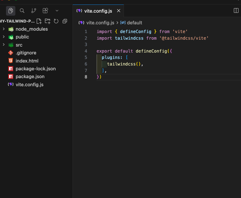 vite.config.jsをプロジェクトのルートに作成