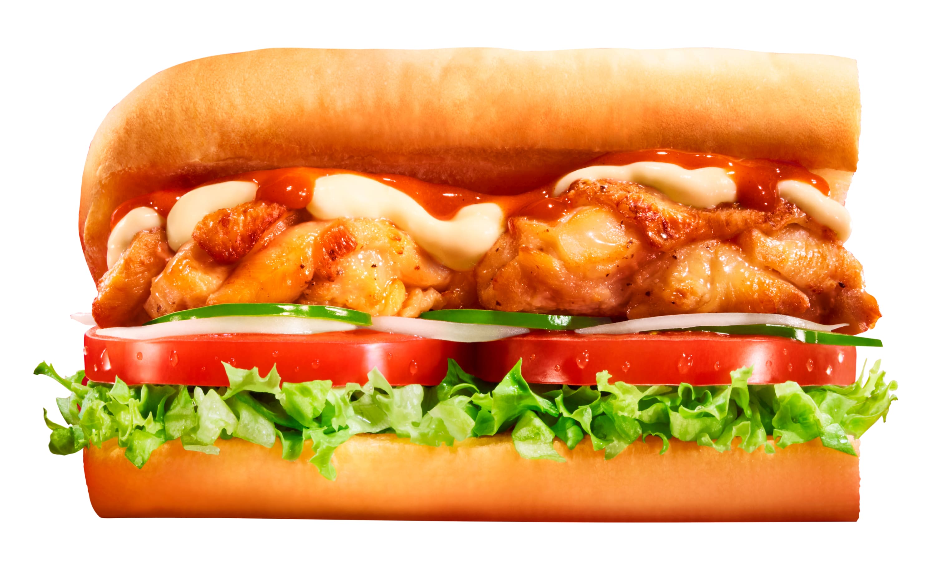 【新品未使用】ボブルス　チキン　サンド 夏だから、うま辛！ “Wホットチキンズ”が新登場！＞ 『シラチャーグリ