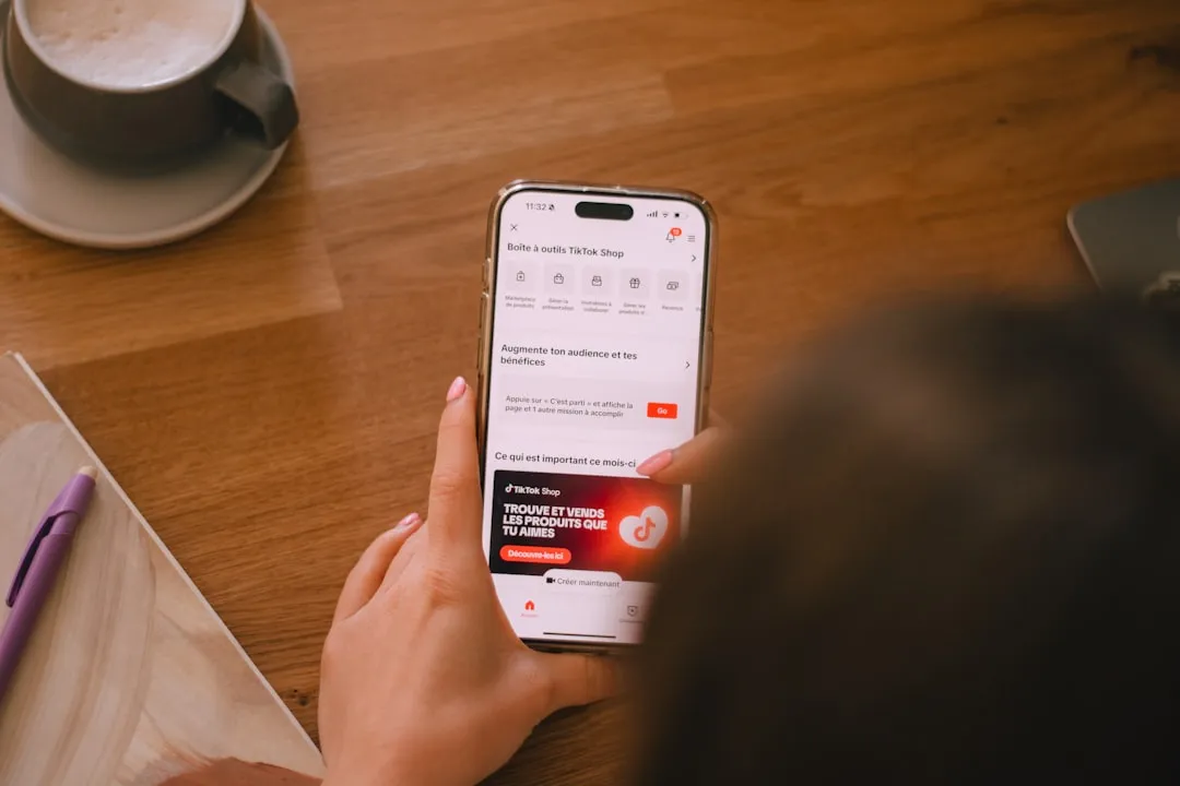 スマートフォンでデジタルメディアを閲覧する様子——ネイティブ広告はコンテンツに自然に溶け込む形式