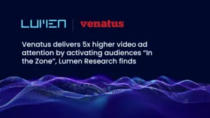 Lumen ResearchとVenatusの共同調査発表を示す公式シェア画像