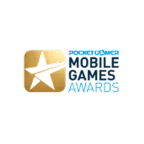 AppsFlyerが受賞したPocket Gamer Mobile Games Awardsのバッジ