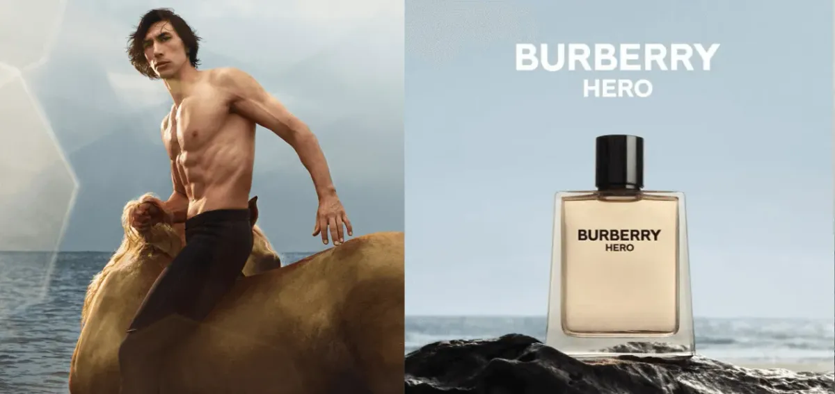 Burberry「Hero Eau de Parfum」キャンペーンで使用されたゲーム内バナー広告のイメージ