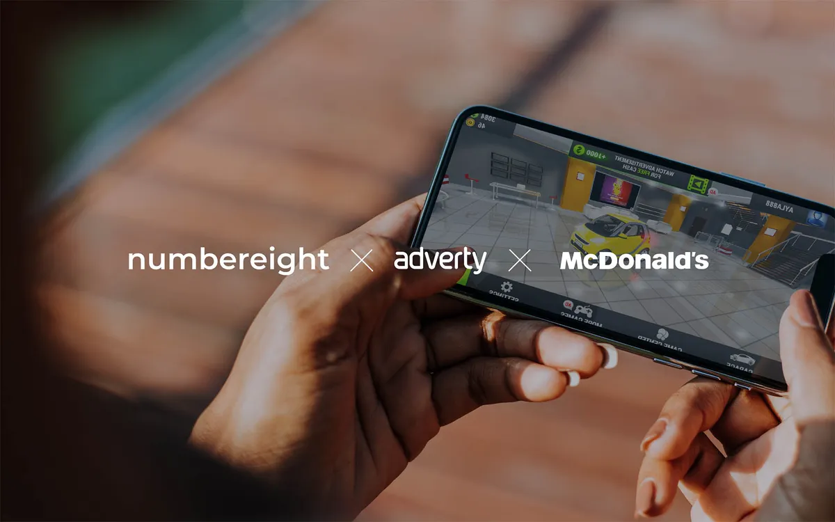McDonald'sとAdverty・NumberEightによるIn-Play広告キャンペーンの告知画像