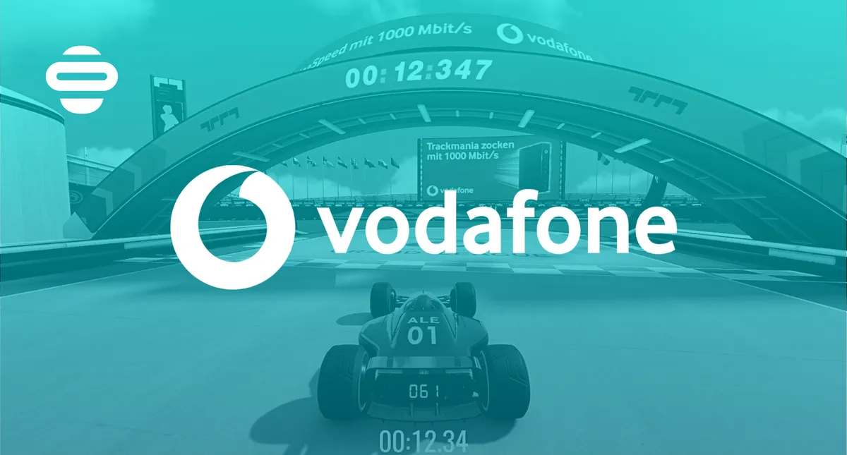 Vodafoneのブランドロゴ（Anzu事例ページ掲載）
