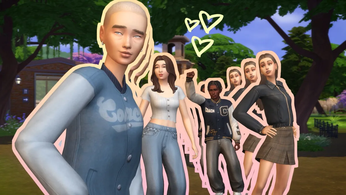 EA Advertisingの出稿事例、Coach×The Simsの統合