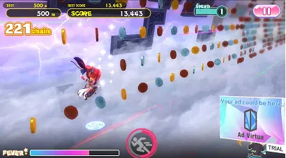 Ad-Virtuaのゲーム内広告掲載イメージ