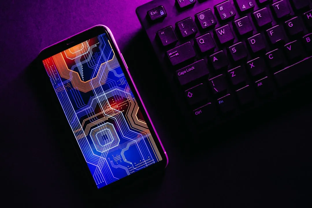 スマートフォン上のプライバシーとデジタルセキュリティ設定のイメージ