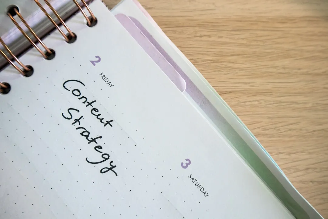 マーケティング施策を目的別に整理・計画するイメージ