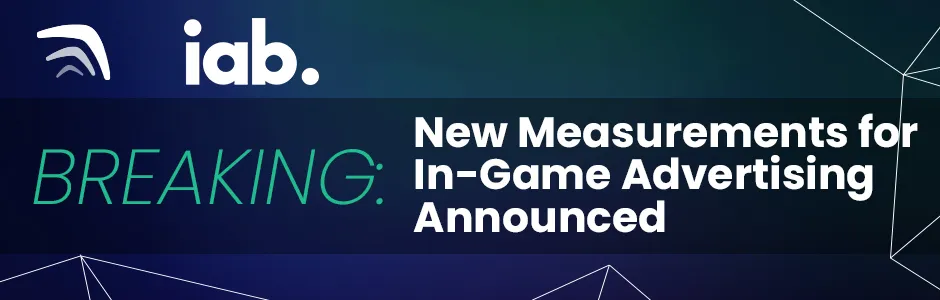 IAB Intrinsic In-Game Measurement Guidelines 2.0に関するFrameplayのブログ記事アイキャッチ