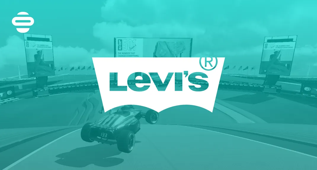 Levi'sがAnzuのゲーム内広告で501ジーンズを訴求した事例のバナー画像