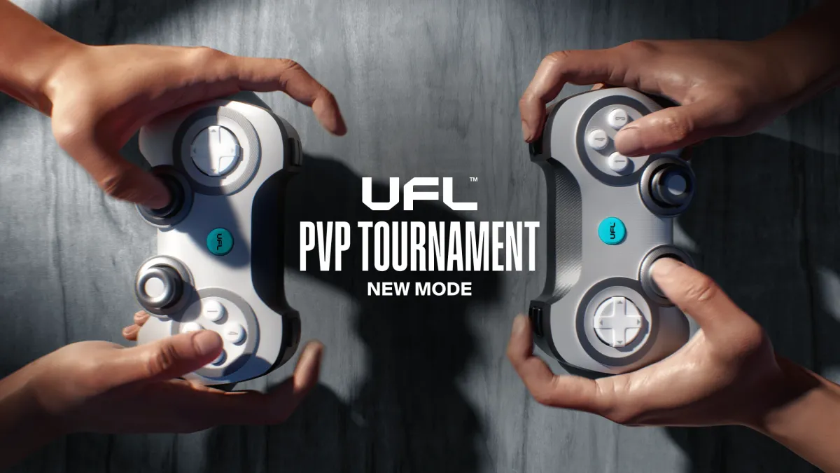 UFLのPvP対戦モードを紹介する公式画像