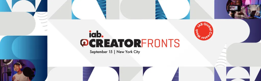 IAB CreatorFrontsの公式イベントバナー