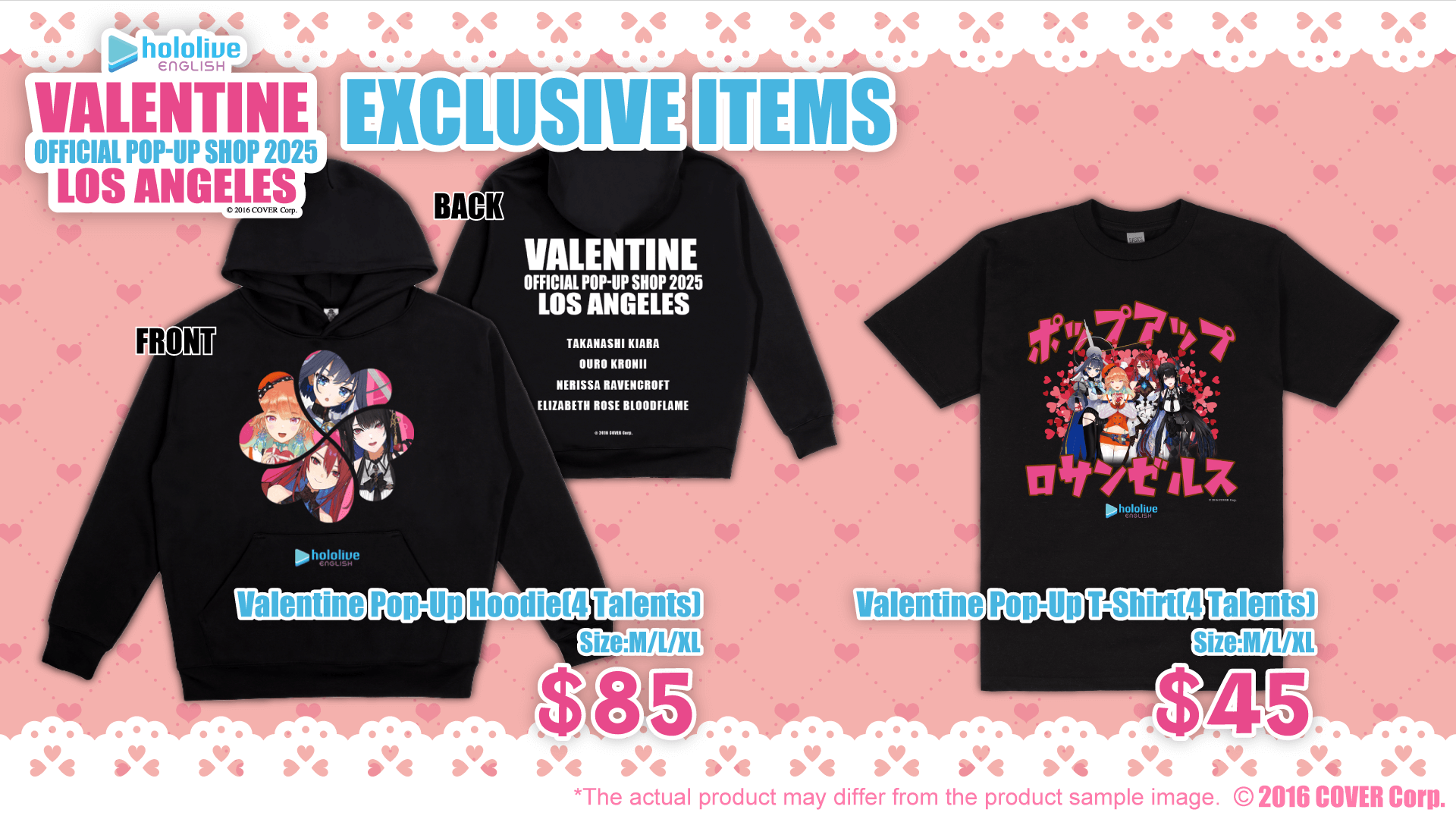hololive English LA Pop-Up Store Announces Exclusive