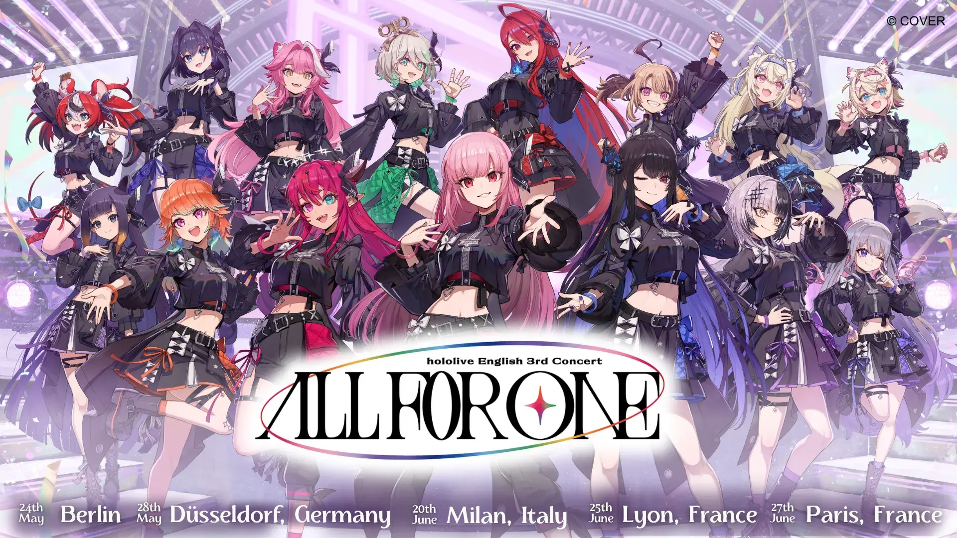 キーボード HYTE hololive English 1st Concert hololive English 1st Concert -Connect the World- キーキャップ