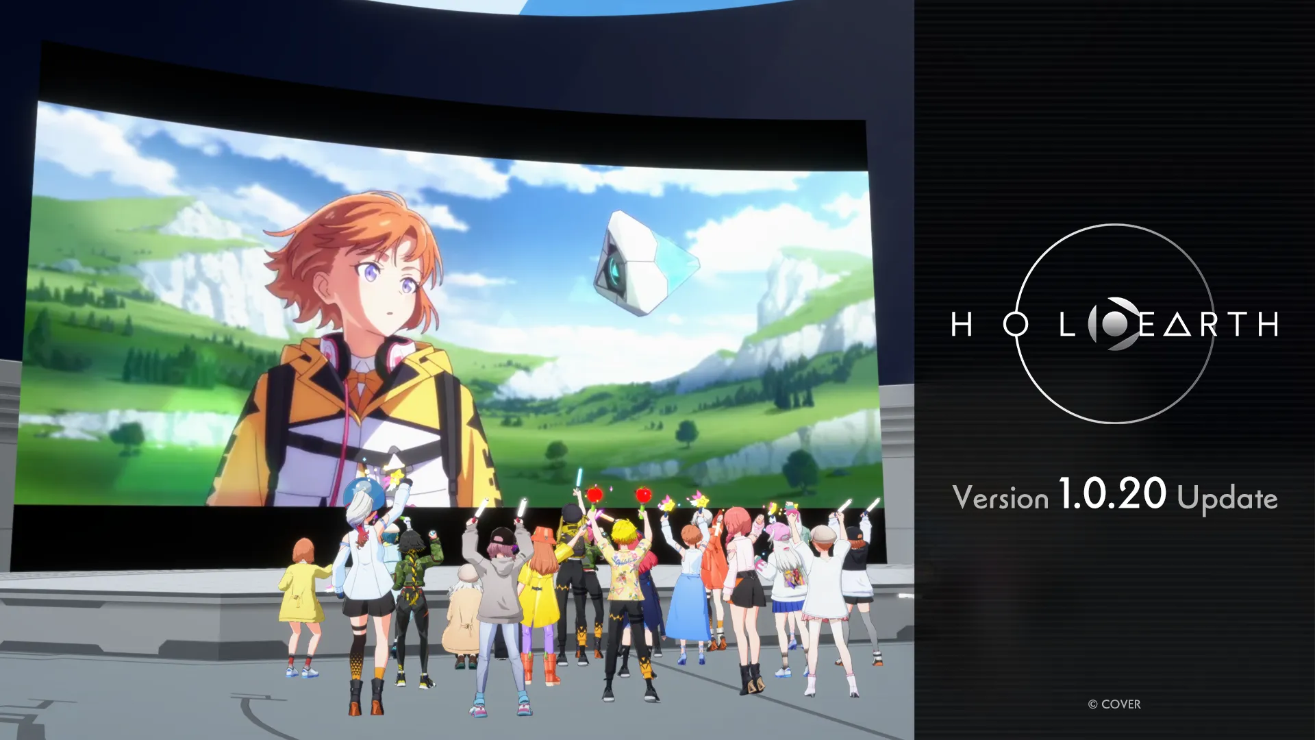 ホロアース』Ver.1.0.20リリース！同時視聴エリアの公開やフェイス