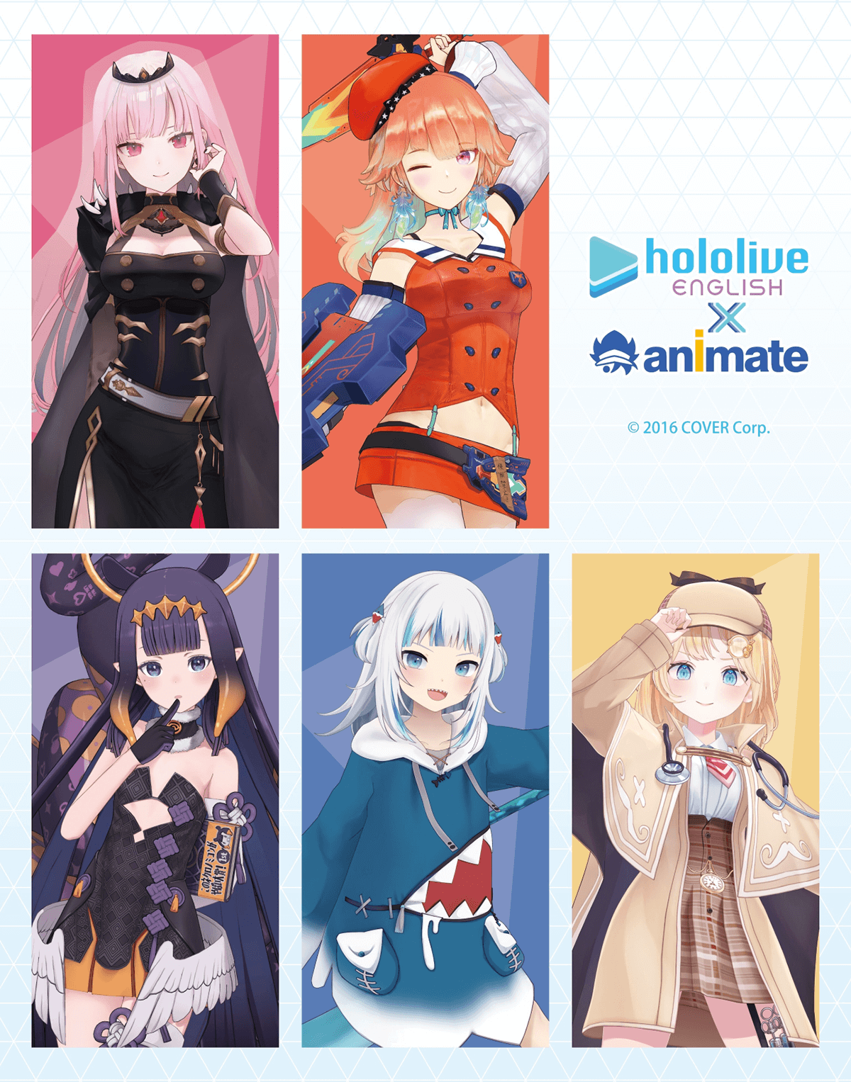 海外アニメイト店舗限定「ホロライブ English -Myth – × animate