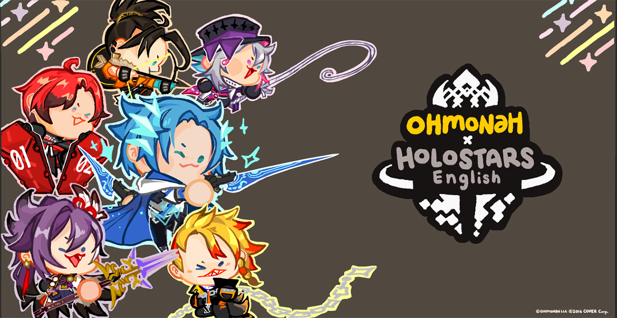 ohmonah x HOLOSTARS English -TEMPUS- Collection Release