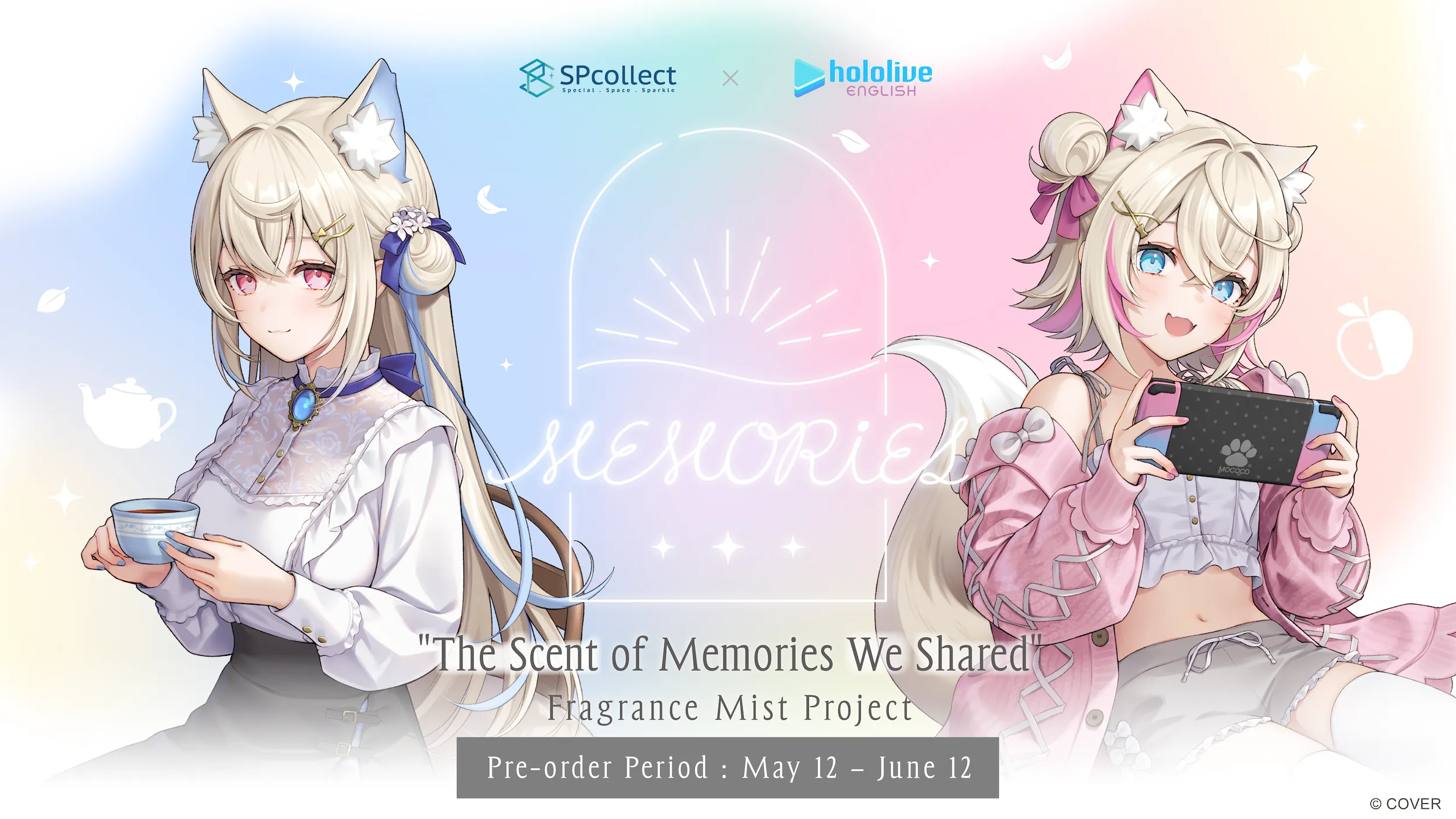 SPcollect x hololive English Fragrance Mist Series “Memories