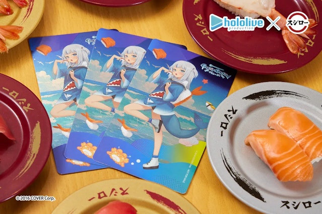 ホロライブプロダクション所属VTuberがうる・ぐら 台湾スシロー ホロライブプロダクション所属VTuberがうる・ぐら 台湾スシロー
