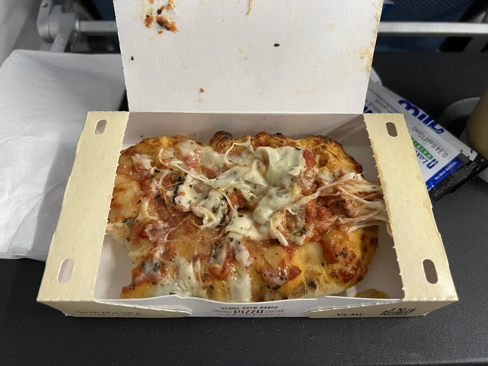 シンガポール（SIN）→ペナン（PEN）の機内食の画像