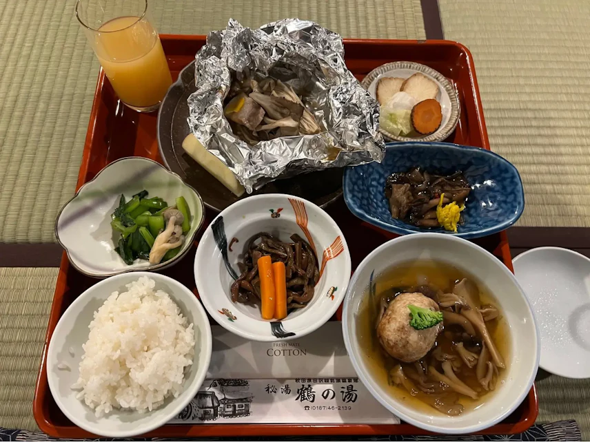 夕食の画像