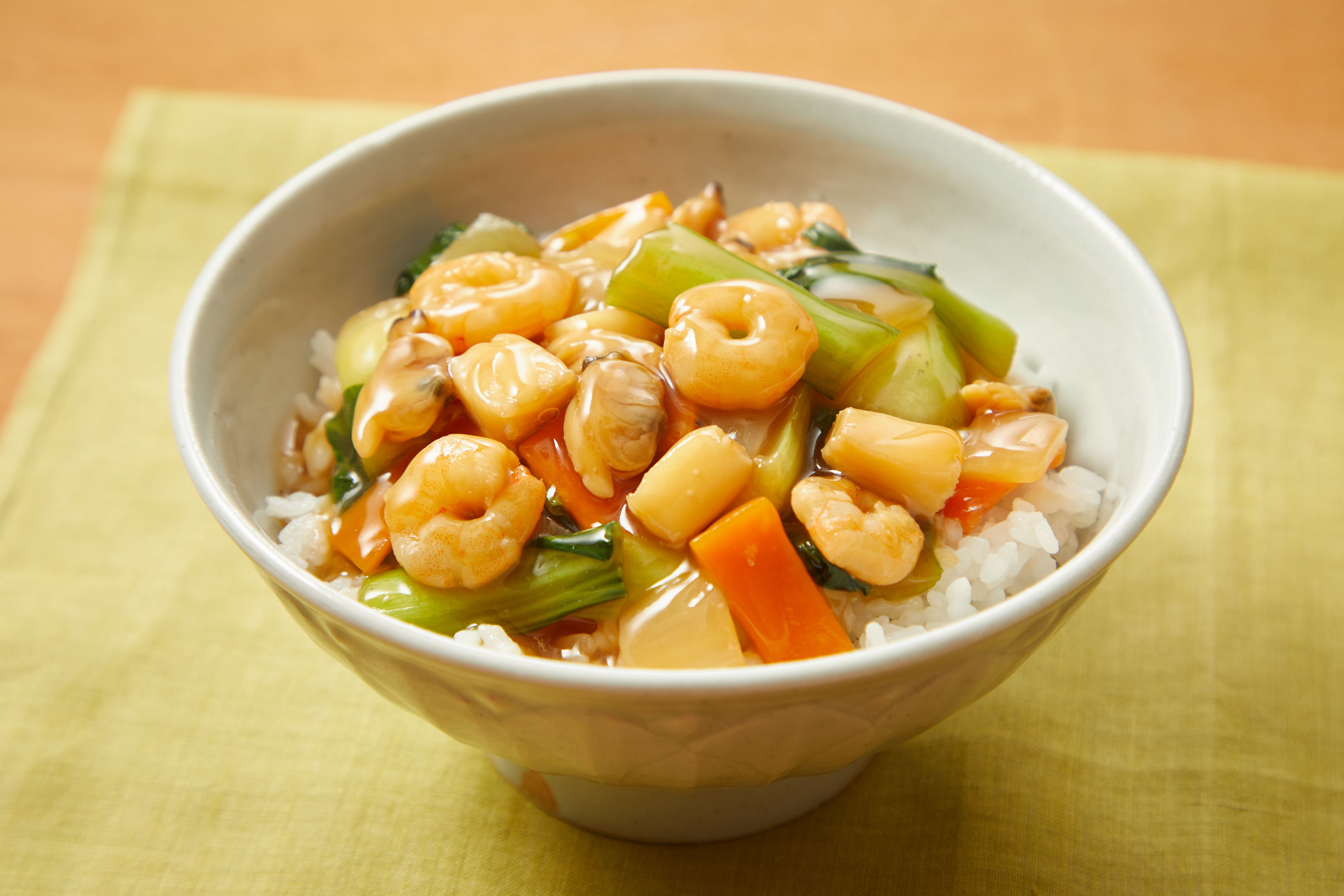 レシピ】お手軽なのに本格的!「海鮮あんかけ丼」 | 東京ガス ウチコト