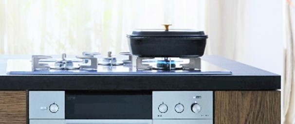 Si センサービルトインガスコンロ 3バーナー 黒（商品のご案内 