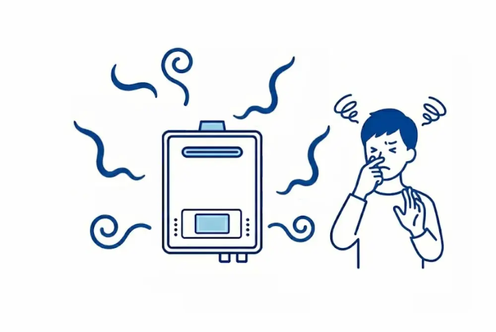 変なニオイがする