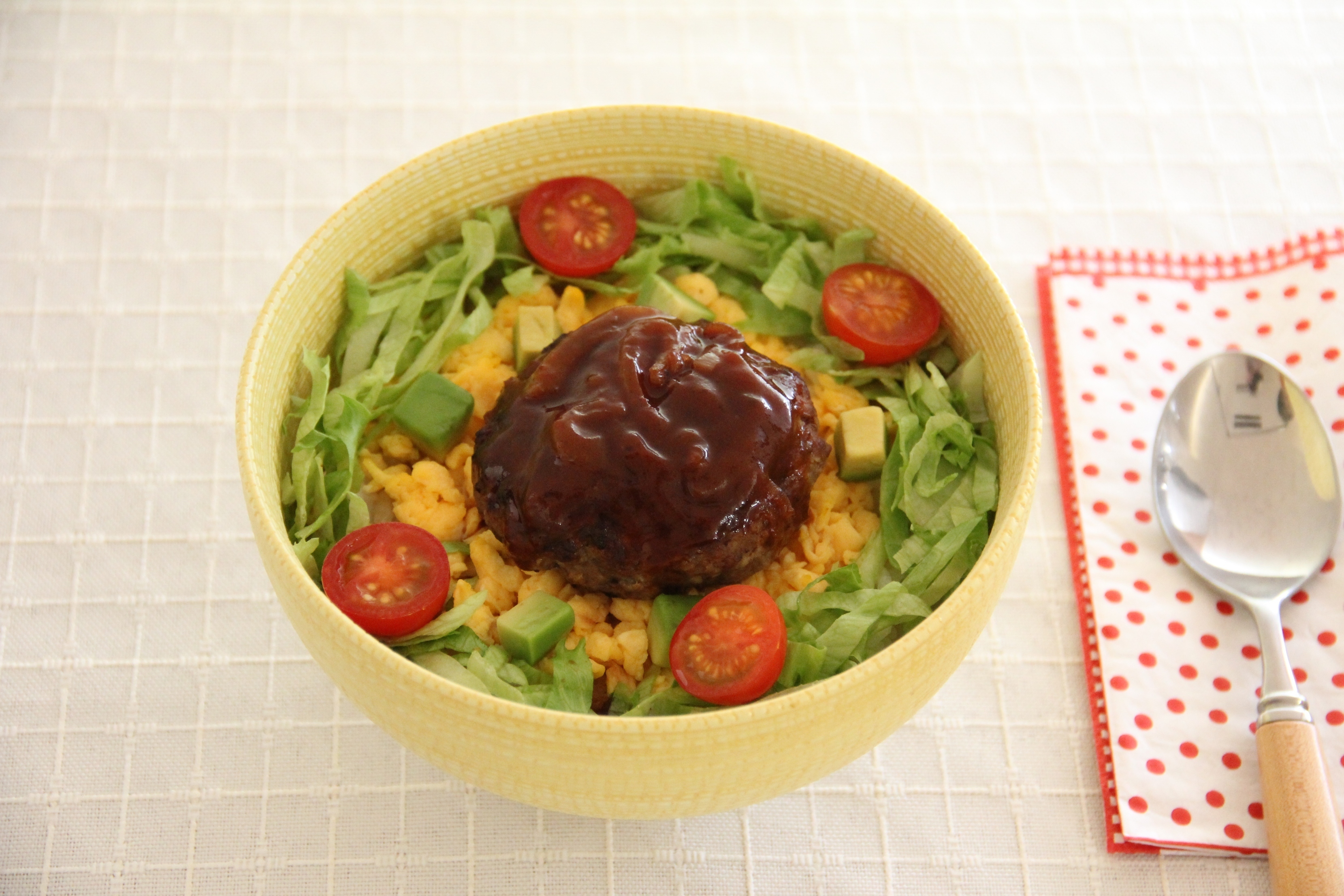 ロコモコ 丼 レシピ