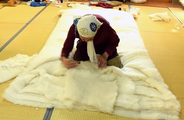 敷布団 打ち直し 2枚 長座布団2枚 生地柄 【公式通販】