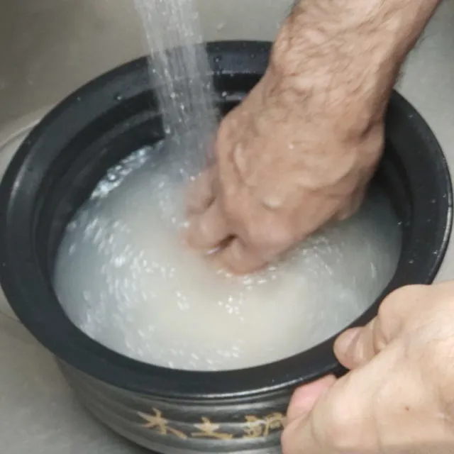 白米　炊き方