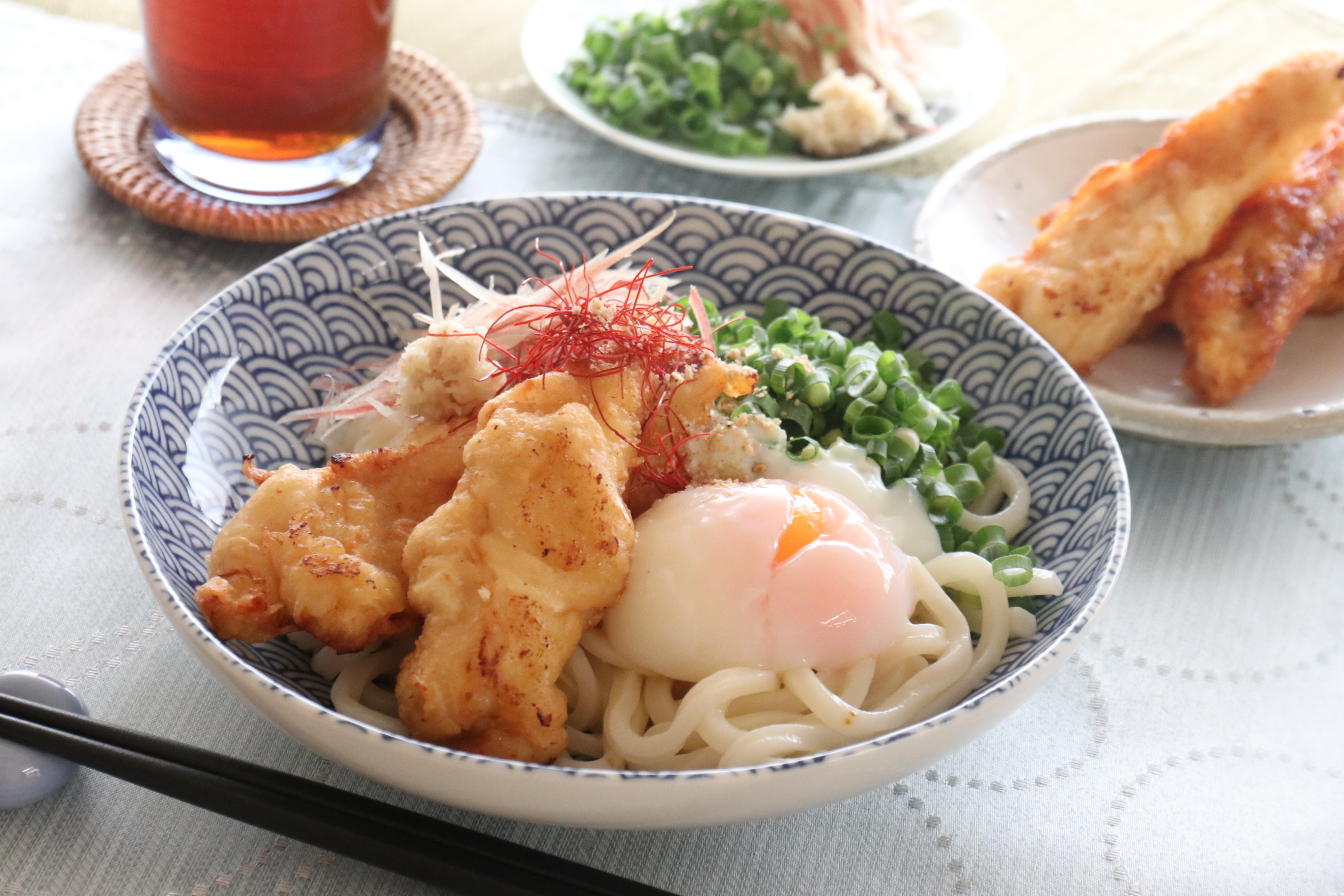 レシピ】サクサク衣の「かしわ天ぶっかけうどん」 | 東京ガス ウチコト