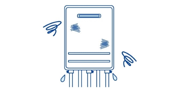 給湯器からポタポタと水漏れが！修理が必要？対処法を徹底解説！ | 東京ガス