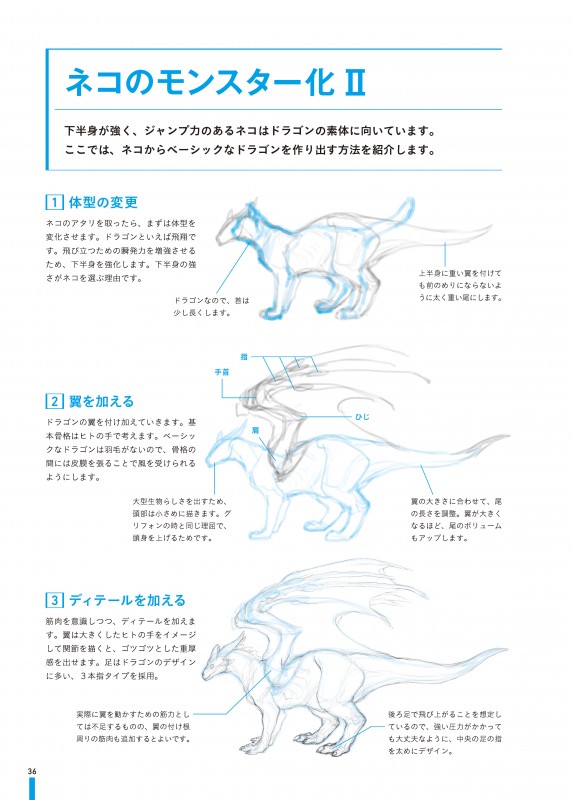 動物から創る モンスター デザインブック | 新紀元社