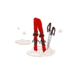 スキーと雪