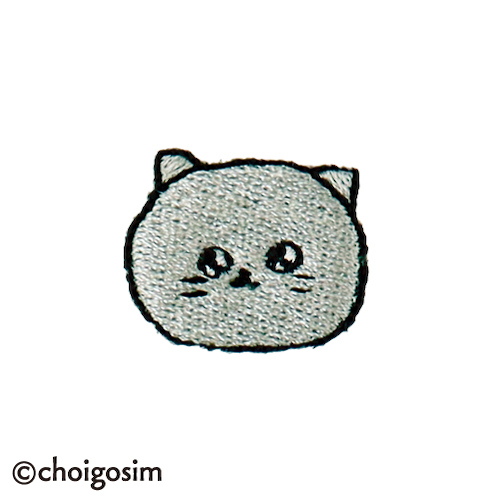 チェゴシム 刺繍 ねこゴシム