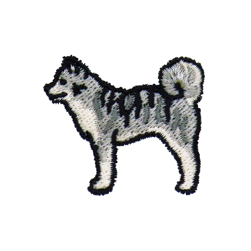 横向き/秋田犬LGYWBK