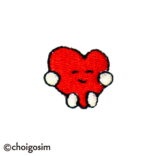 チェゴシム 刺繍 はーとゴシム