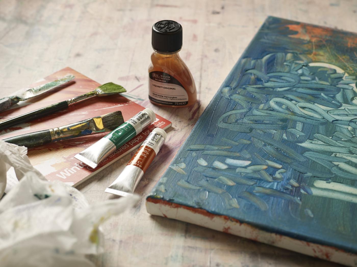 What is oil painting Characteristics and recommended oil