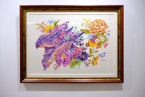 ニホンリス 原画 作品名タケダヒロキ タケダヒロキ - コミッション展