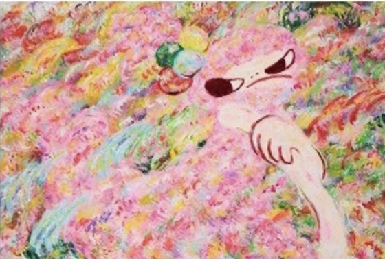 Ly painter ロッカクアヤコ 奈良美智 kaws 版画 sbiアート ロッカクアヤコ:オークション実績1,000回以上・奈良美智との