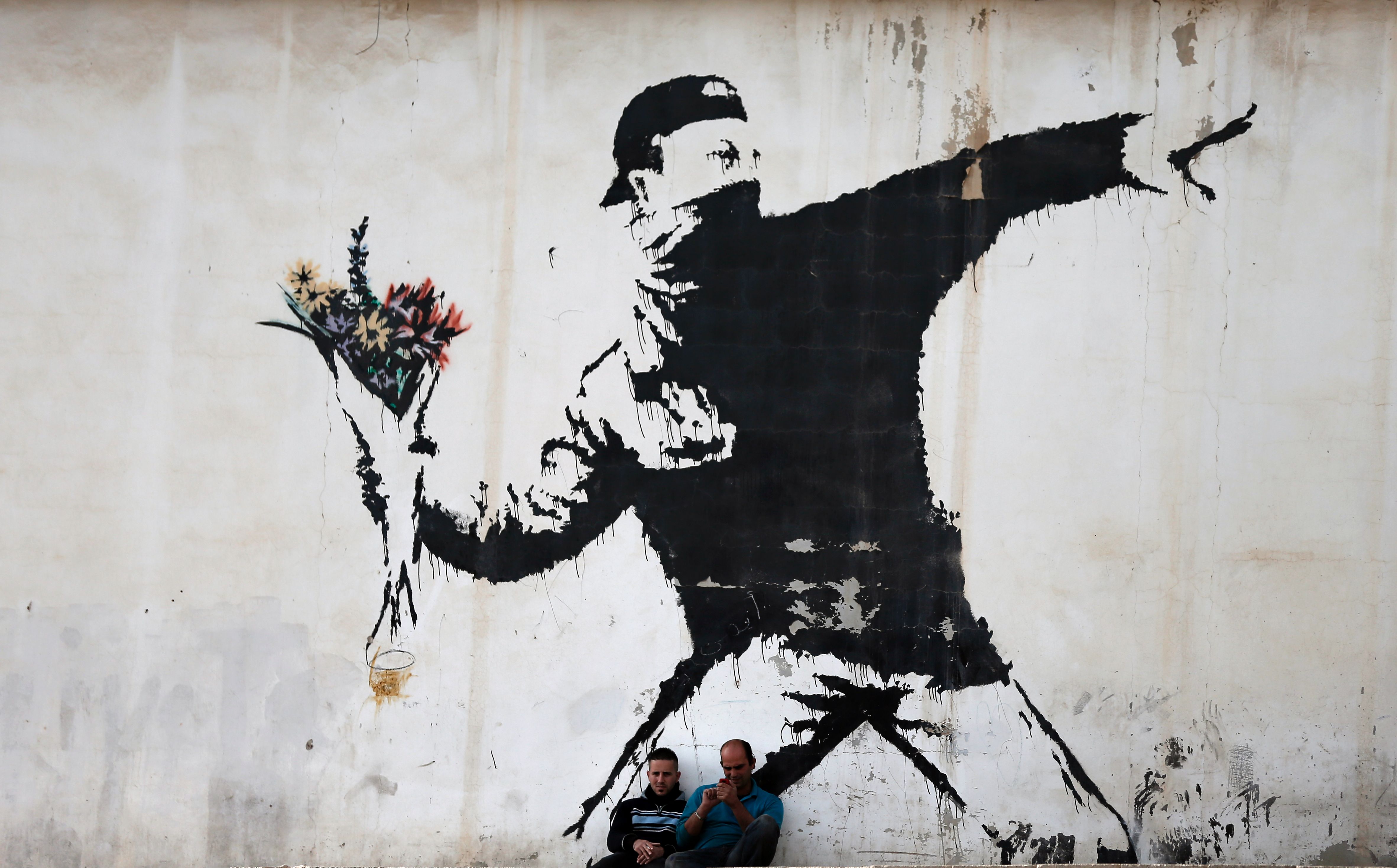 にて当選者のみ購入可能な商品Banksy(バンクシー)『via SANGACIO×BRANDALISED』