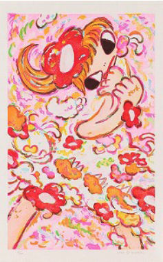 Ly painter ロッカクアヤコ 奈良美智 kaws 版画 sbiアート Ly painter ロッカクアヤコ 奈良美智 kaws 版画 sbiアート