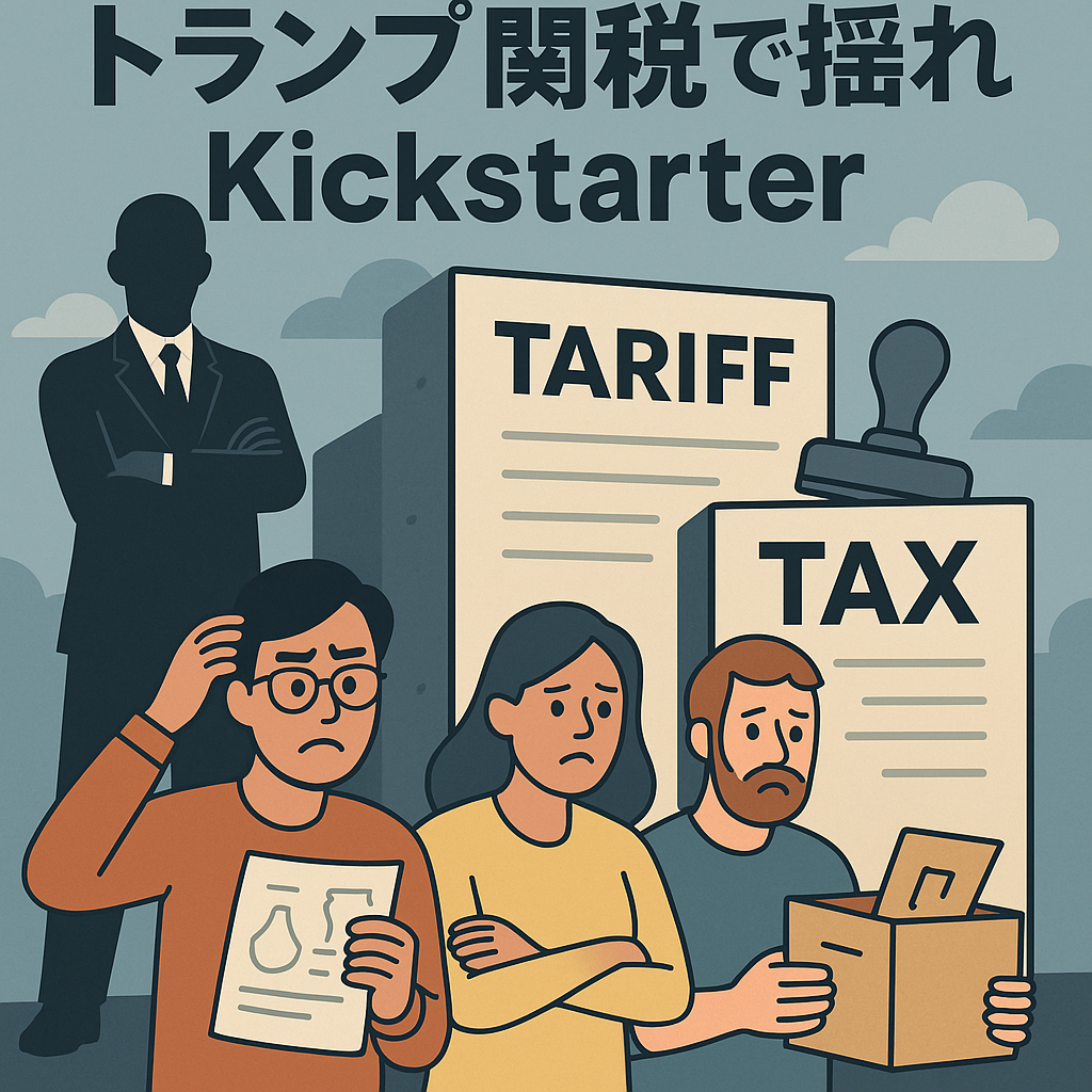 トランプ関税でKickstarterはどう変わる？米国バッカーの本音と海外クリエイターのつらみ