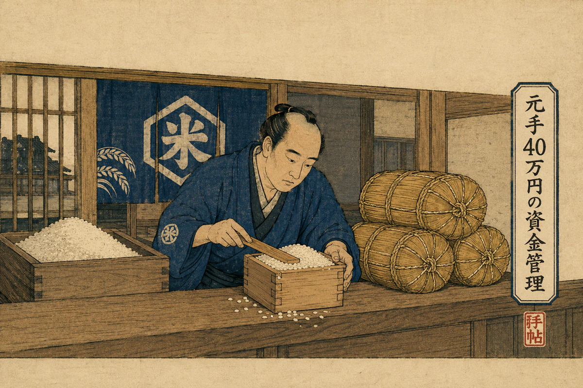 元手40万円で始めた資金管理。1回5,000円・1日10,000円の上限を超えた日の記録