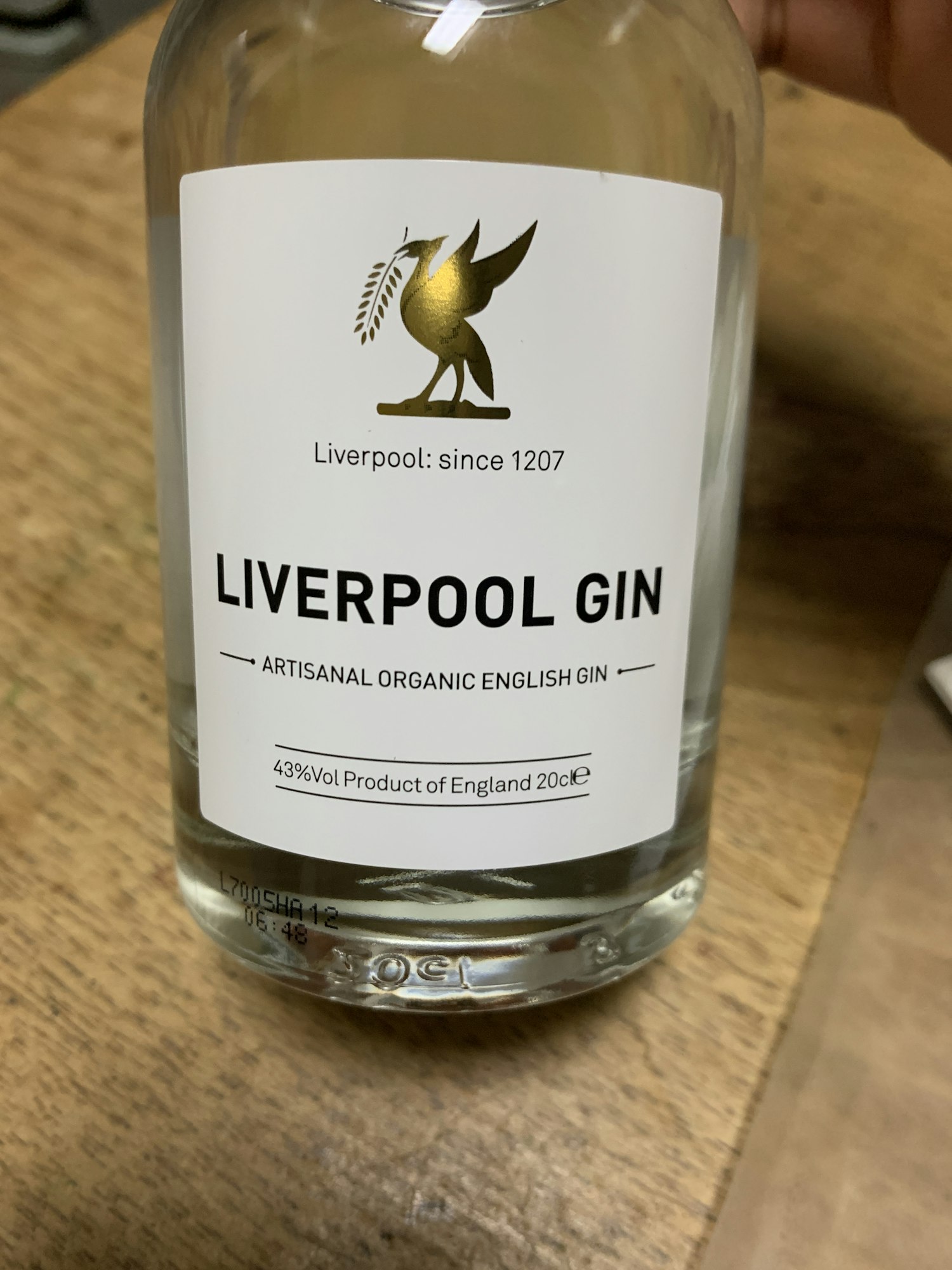 Liverpool Organic Dry Gin