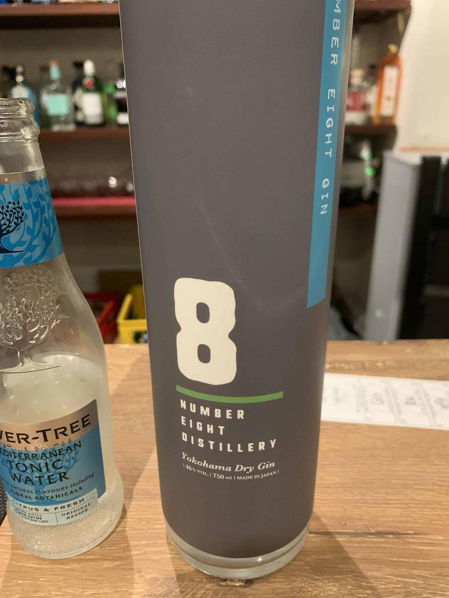 NUMBER EIGHT GIN-Yokohama Dry Gin