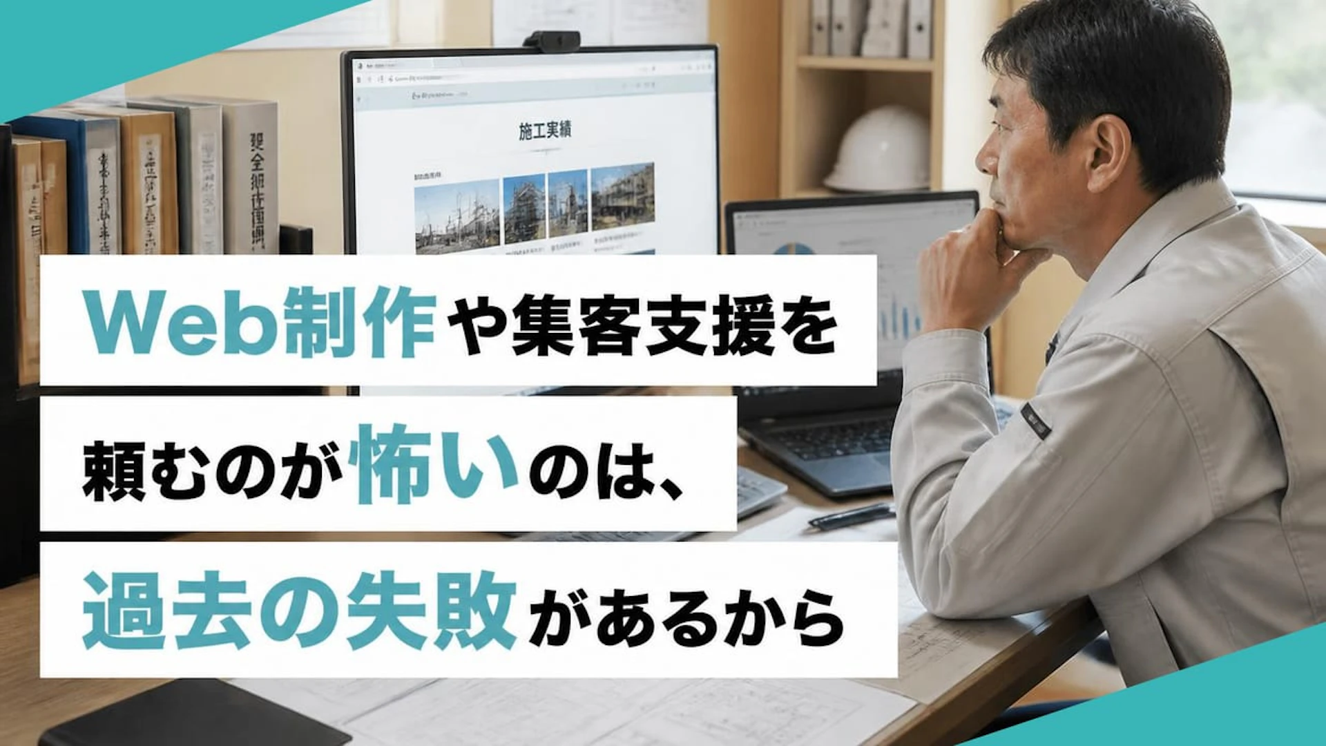 「集客できます」と言われるほど不安になる 建設会社がWeb制作で見ている『進め方』の話